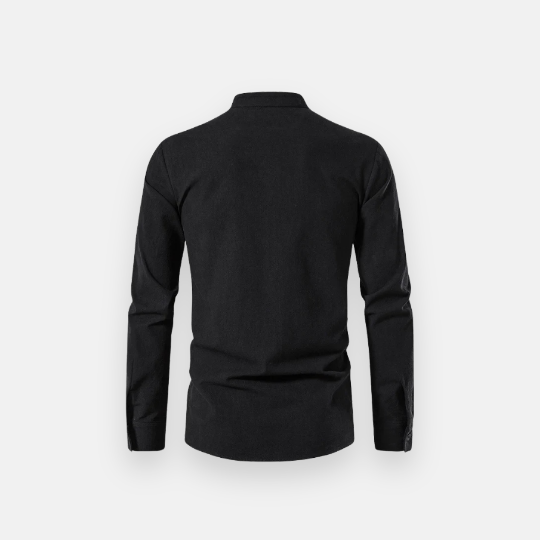 Camisa Masculina Linho Trançada