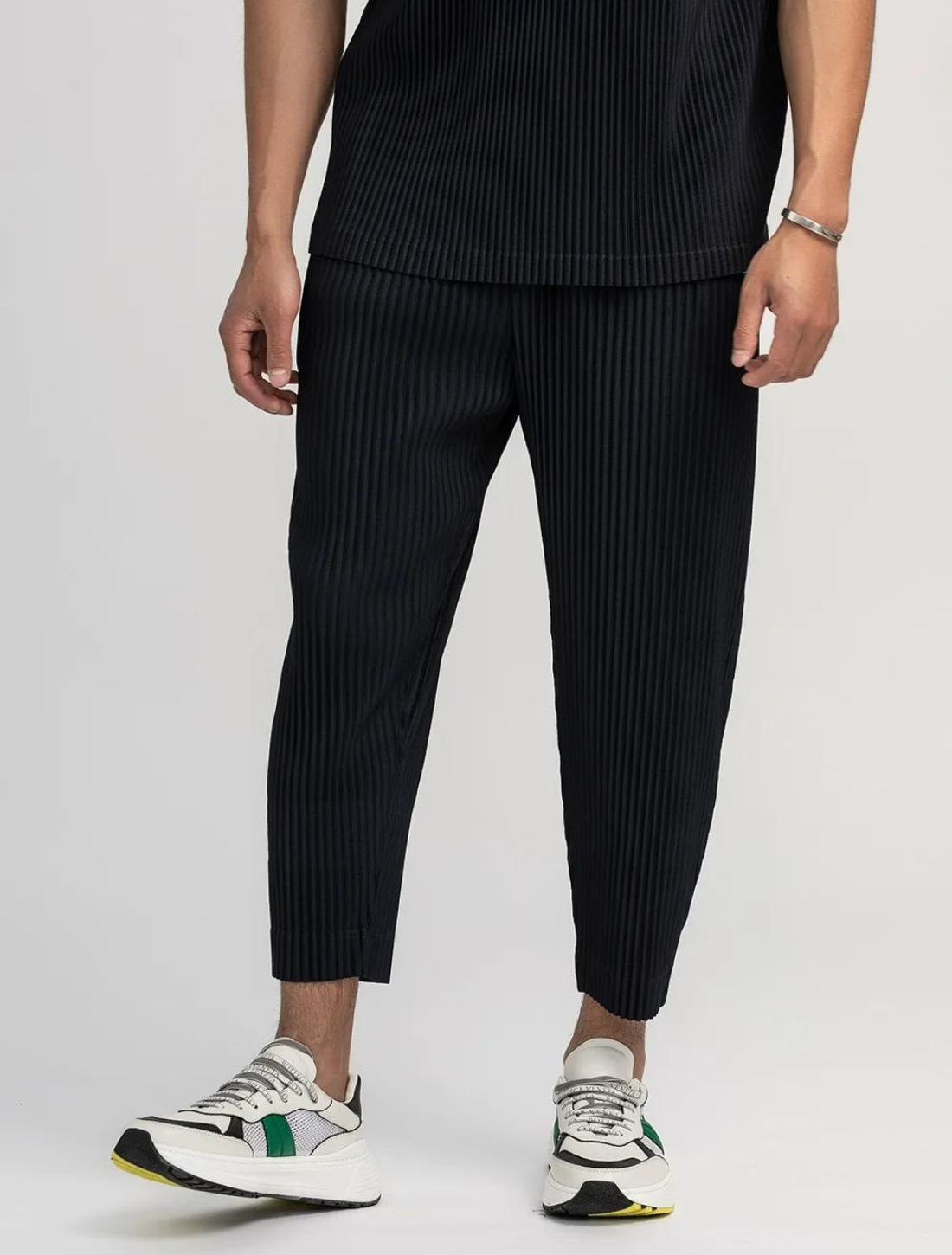 Calça Plissada Issey Miyake